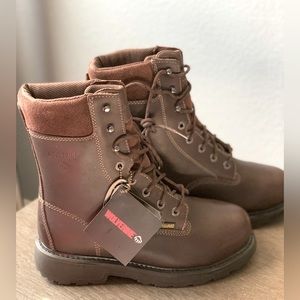 Men’s Size 10 Wolverine NXT Steel Toe Work Boots (M width)